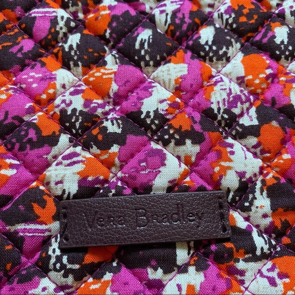 Vera Bradley iconic triple zip hipster